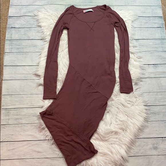 Free People Dresses & Skirts - Free People Beach Asymmetrical Ribbed Dress sz S